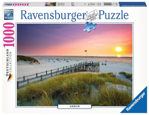 Ravensburger 19877 Puzzle: Sonnenuntergang über Amrum 1000 Teile