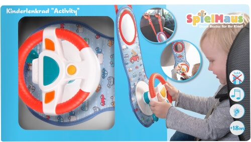 SpielMaus Baby Kinderlenkrad ''Activity''