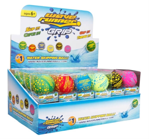 WaveRunner 77604944 Grip Beach Ball, 5,6 cm, ab 3 Jahren, sortiert