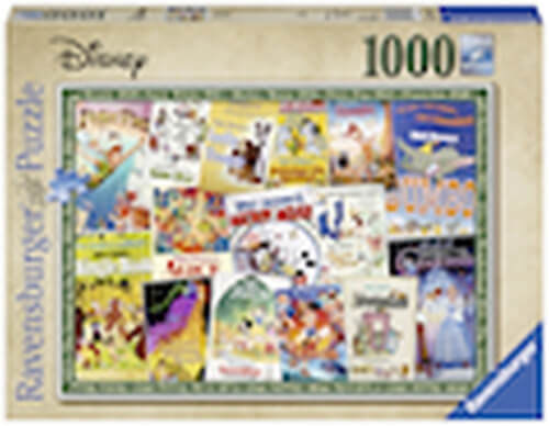 Ravensburger 19874 Puzzle Disney Vintage Movie Post. 1000 Teile