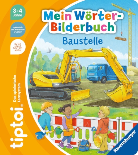 Ravensburger 49270 tiptoi® Mein Wörter-Bilderbuch Baustelle