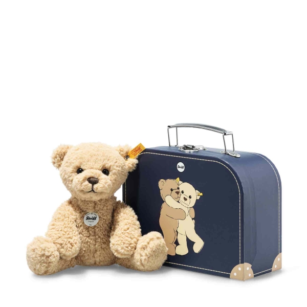 Steiff 114021 Teddybär Ben 21 beige im Koffer