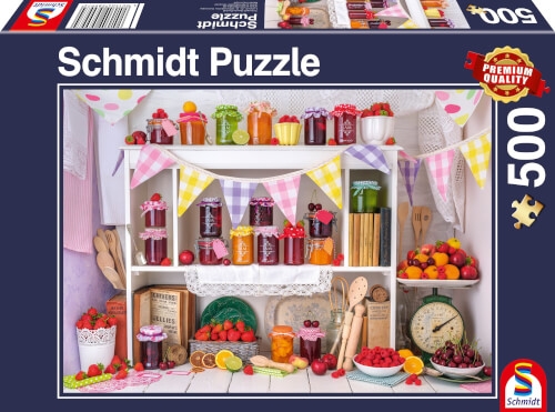 Schmidt Spiele 58997 Puzzle Marmeladen 500 Teile