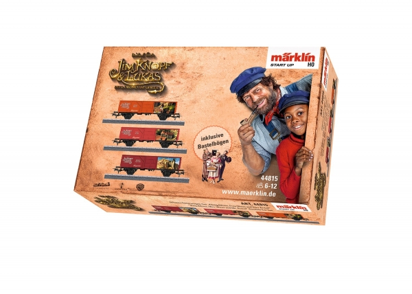 Märklin 44815 Offenes Güterwagen-Set König Alfons, Frau Waas und Herr Ärmel"