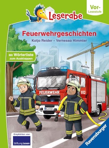 Ravensburger 46273 Feuerwehrgeschichten - Leserabe ab Vorschule - Erstlesebuch für Kinder ab 5 Jahre