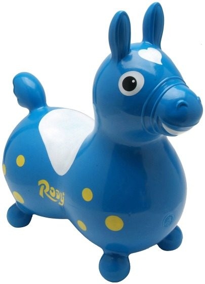 Vedes Huepfpferd Rody blau