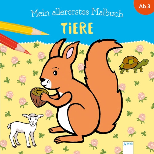 Heine, Claudia: Mein allererstes Malbuch # Tiere