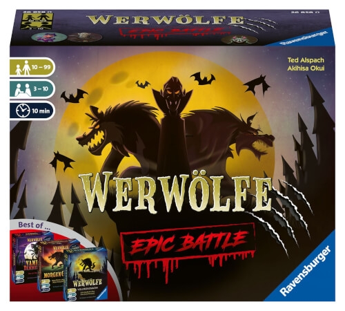 Ravensburger 26858 Werwölfe Epic Battle