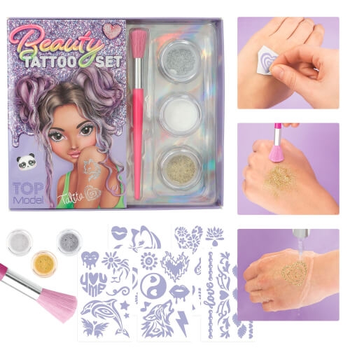 Depesche 12327 TOPModel Glitzer Tattoo Set BEAUTY and ME