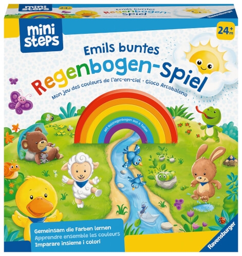 Ravensburger 4582 ministeps: Emils buntes Regenbogen-Spiel