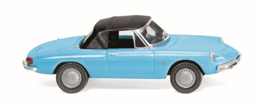 Wiking 020604 Alfa Spider - hellblau 1:87