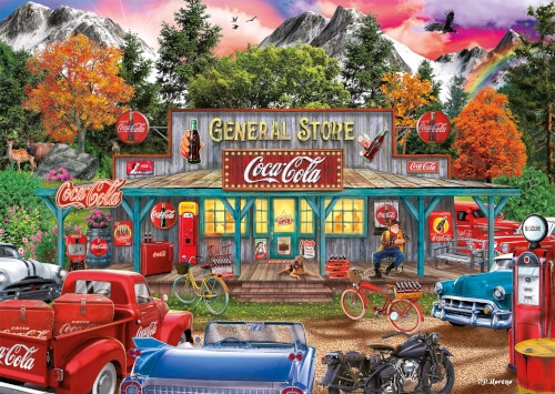 Schmidt Spiele 57597 Puzzle 1000 Teile Coca Cola, S Teile ore