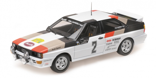 Minichamps 155811102 AUDI QUATTRO  AUDI SPORT  MIKKOLA/HERTZ