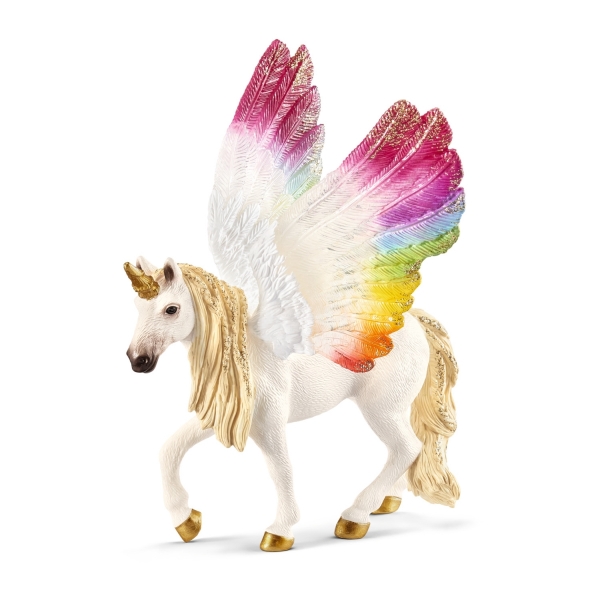 Schleich 70576 Geflügeltes Regenbogeneinhorn