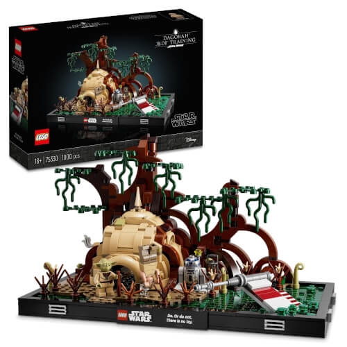 LEGO® Star Wars 75330 Jedi Training auf Dagobah  Diorama