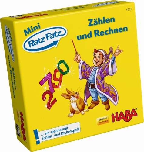 Haba 4893 Mini Ratz Fatz Zählen und Rechnen