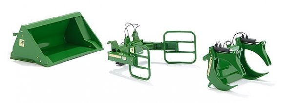 Wiking 077381 Frontlader Werkzeuge Set A