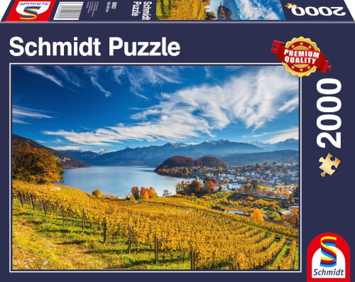 Schmidt Spiele 58953 Puzzle Weinberge 2000 Teile