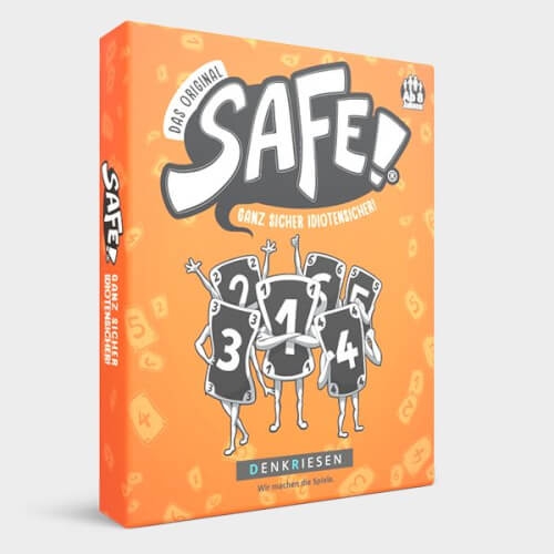 D & R Denkriesen 61159771 Safe! Das Original – Ganz sicher idiotensicher!