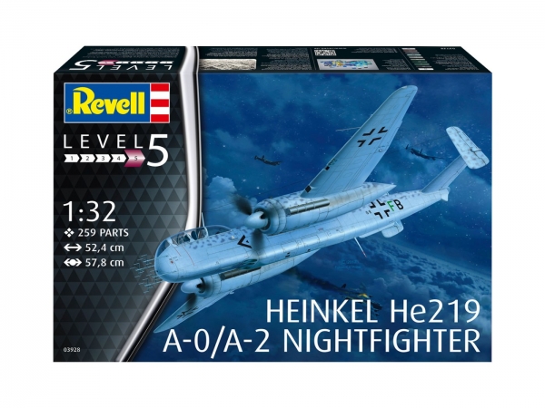 Revell 03928 Heinkel He219 A-0/A-2 Nightfighter