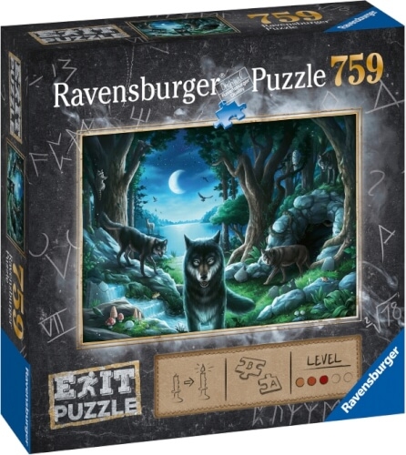 Ravensburger EXIT Puzzle 15028 Wolfsgeschichten 759 Teile