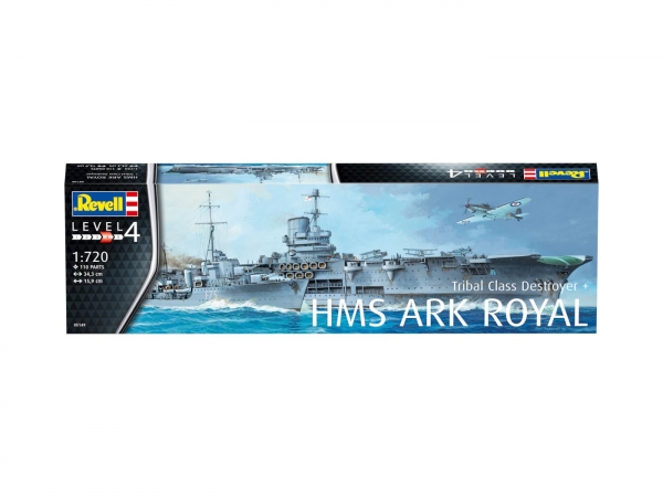Revell 05149 HMS Ark Royal & Tribal Class Destroyer