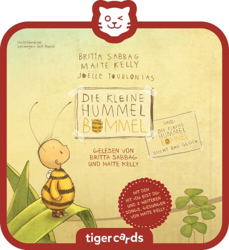 Tiger Media 4109 tigercard - Die kleine Hummel Bommel. Und: Die klein Hummel Bommel sucht das Glück