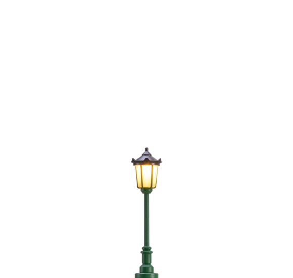 Brawa 83021 N LED-Gaslaterne Baden Stecks