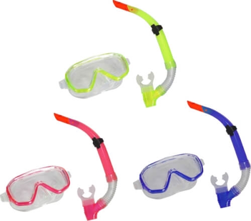 Splash & Fun Maske+Schnorchel Pro Star, Silikon,ab 6 Jahren