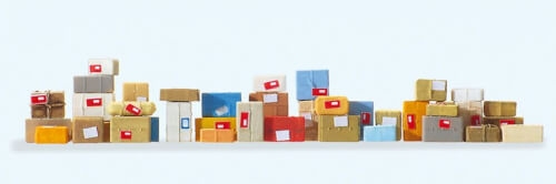 Preiser 17703 H0 Postpakete. 40 St.
