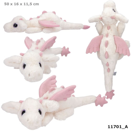 Depesche 11701 TOPModel Plüsch Drache Weiß DRAGON LOVE