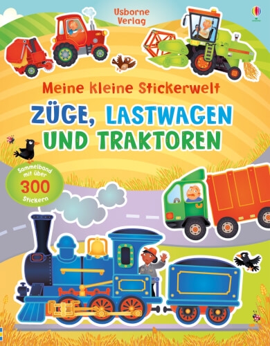 dtv 790576 Meine kleine Stickerwelt: Züge, Lastwage