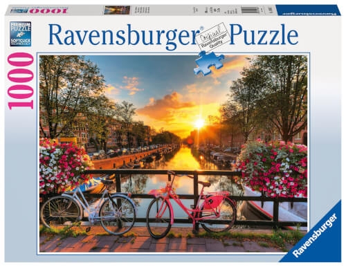 Ravensburger 19606 Puzzle Fahrräder in Amsterdam 1000 Teile