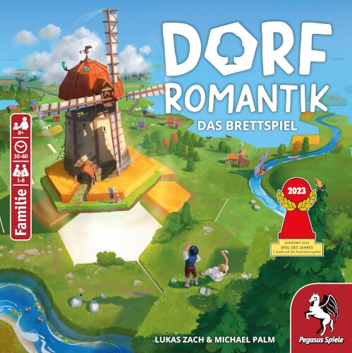 Pegasus Spiele 51240G Dorfromantik - Das Brettspiel