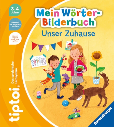 Ravensburger 49264 tiptoi® Mein Wörter-Bilderbuch Unser Zuhause
