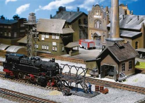 Faller 120139 Kompressorhaus, Rohrblasgerüs