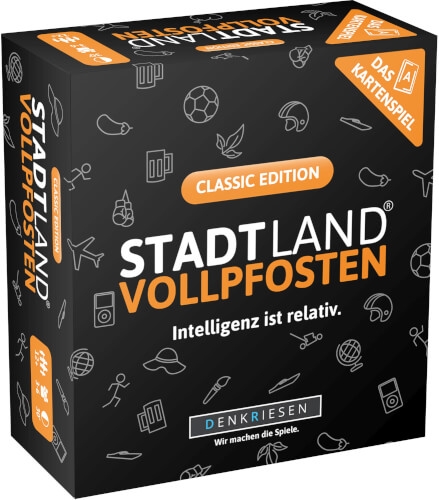 D & R Denkriesen UG SL3001 STADT LAND VOLLPFOSTEN: Das Kartenspiel # Classic Edition