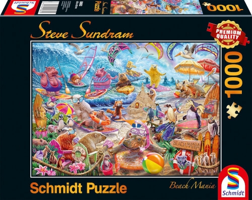 Schmidt Spiele Puzzle Beach Mania 1000 Teile