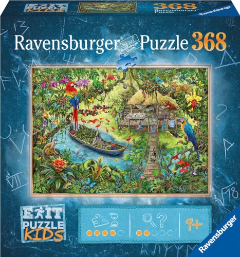 Ravensburger 12924 AT EXIT KIDS Dschungelsaf.368p