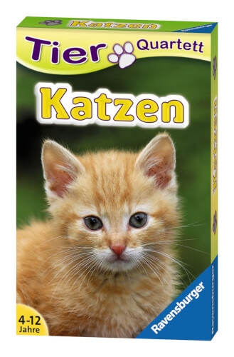 Ravensburger 20421 Quartett Katzen