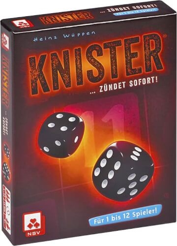 Nürnberger-Spielkarten-Verlag 4050 Knister …zündet sorfort! - Gesellschaftsspiel, ab 8 Jahren