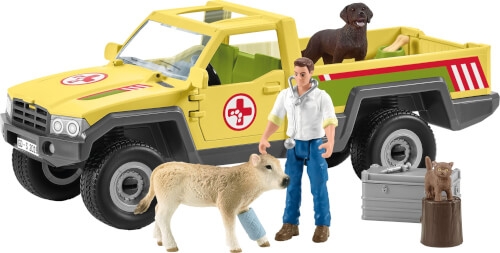 Schleich Farm World 42503 Tierarztbesuch auf dem Bauernhof