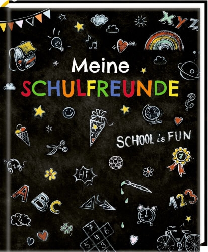 Coppenrath 95148 Freundebuch: Meine Schulfreunde - School is fun