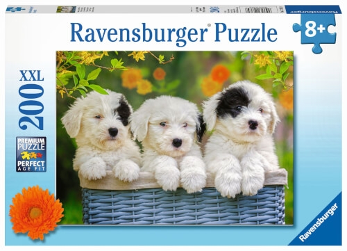 Ravensburger 12765 Puzzle Kuschelige Welpen 200 Teile XXL