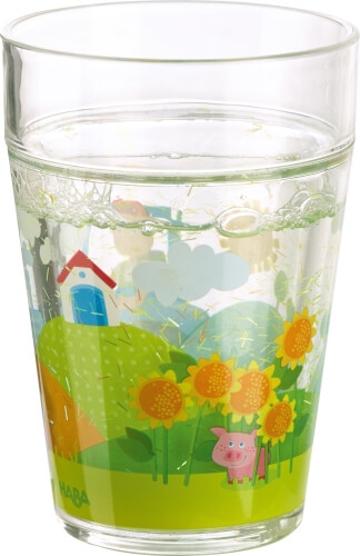 Haba 2011680001 Glitzerbecher Traktor