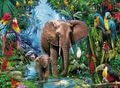 Ravensburger 12901 Puzzle Dschungelelefanten