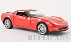 Welly 22504 Chevrolet Corvette Z06, red