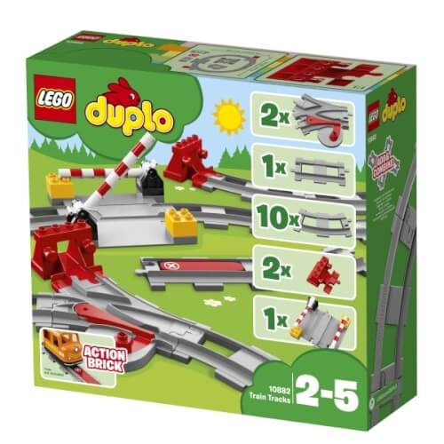 LEGO® DUPLO® 10882 Eisenbahn Schienen, 23 Teile