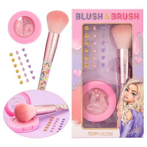 Depesche 12341 TOPModel Rouge & Pinsel Set BEAUTY and ME