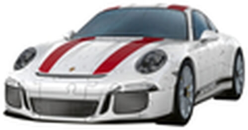 Ravensburger 12528 Puzzle 3D Porsche 911 R 108 Teile
